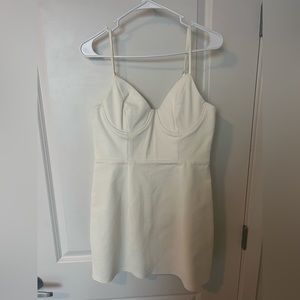 Princess Polly Novella Mini Dress White